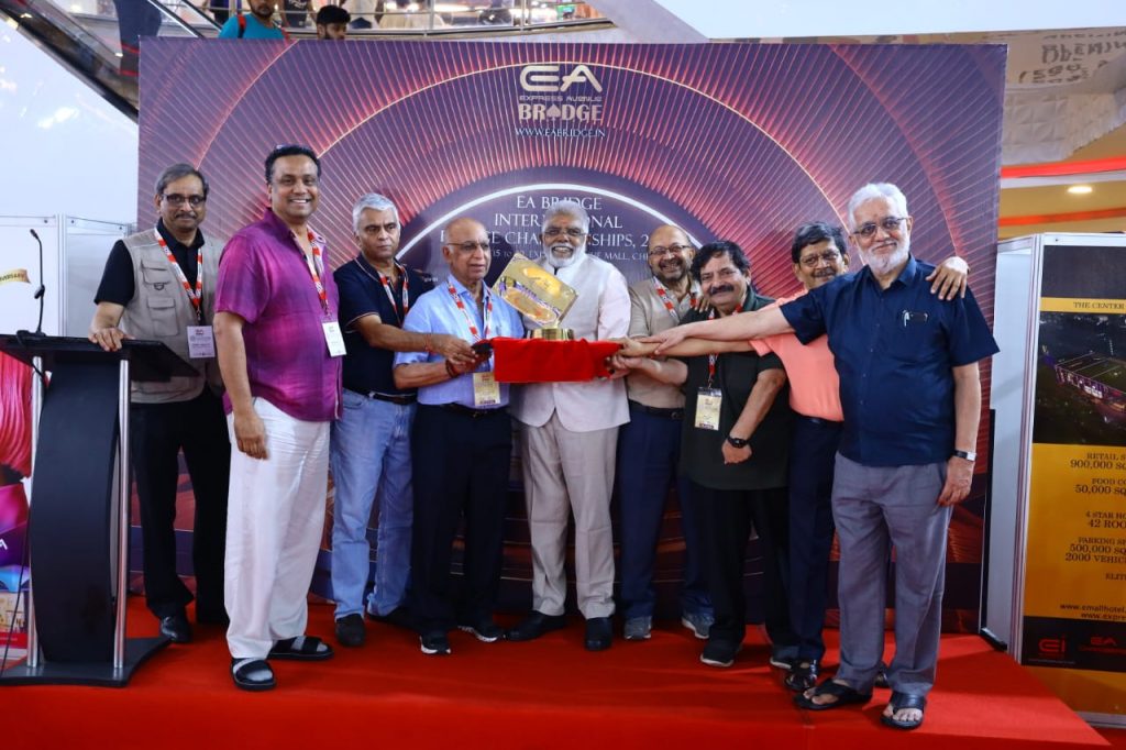 EA Bridge International Tournament Winner